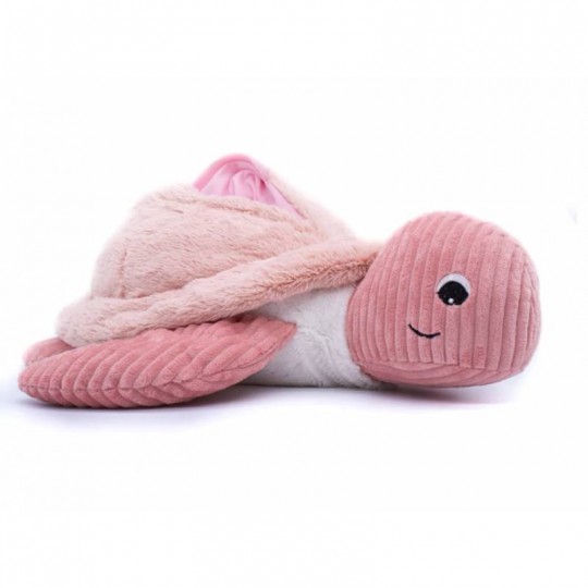 Peluche Les Ptipotos : Tortue géante Sauvenou rose - Les Déglingos - 2