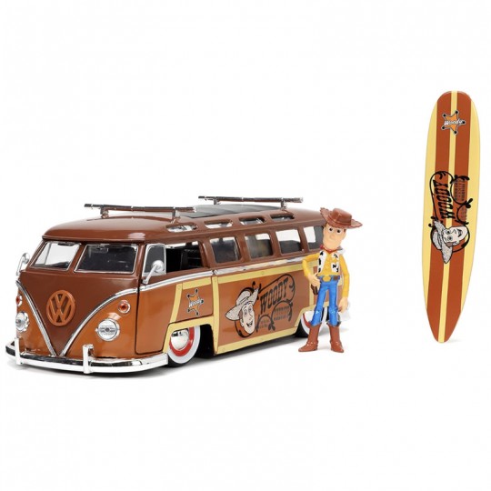 Miniature 1:24 Toy Story Volkswagen Combi T1 Woody figure 1963 Solido - 1