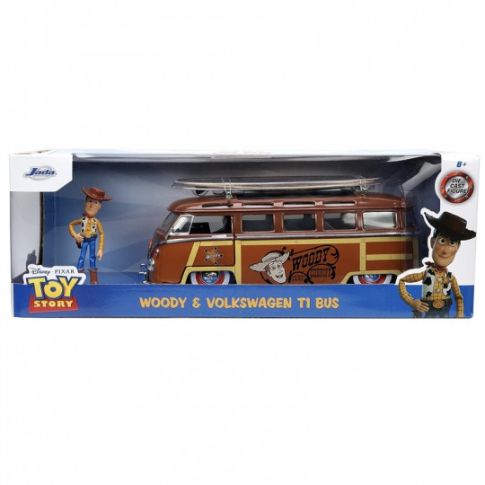 Miniature 1:24 Toy Story Volkswagen Combi T1 Woody figure 1963 Solido - 2