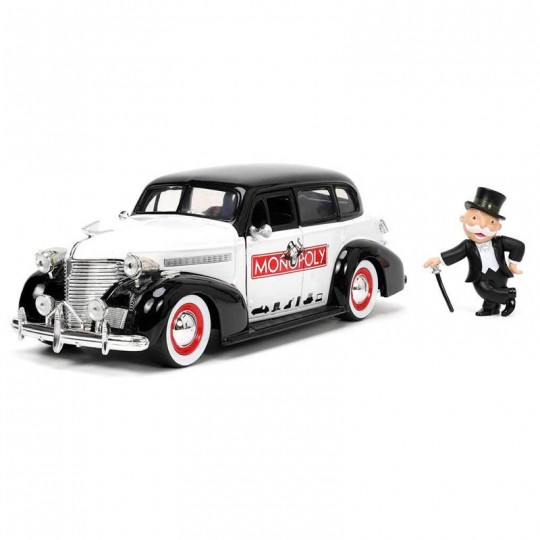 Miniature 1:24 Chevrolet Master Mr Monopoly Figure Bi-Color 1939 Solido - 1