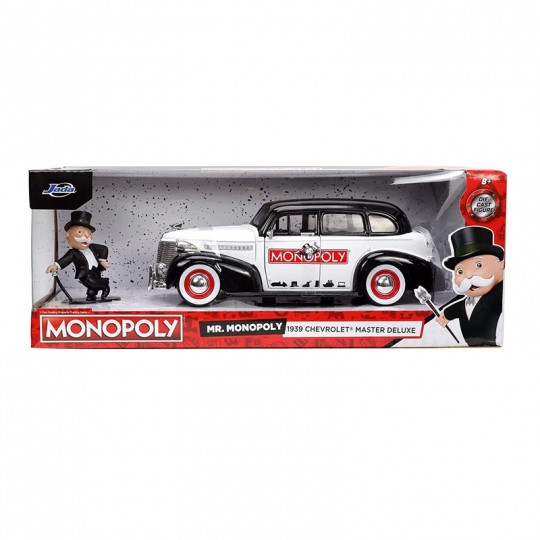 Miniature 1:24 Chevrolet Master Mr Monopoly Figure Bi-Color 1939 Solido - 2