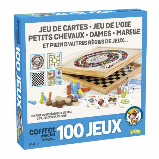 Coffret 100 jeux junior en bois - SMIR SMIR - 2