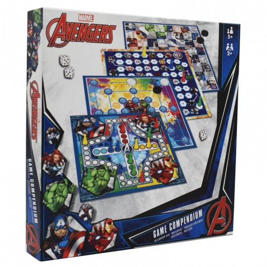 Coffret Multijeux Marvel Avengers - Shuffle Shuffle - 1