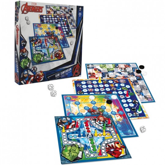 Coffret Multijeux Marvel Avengers - Shuffle Shuffle - 2