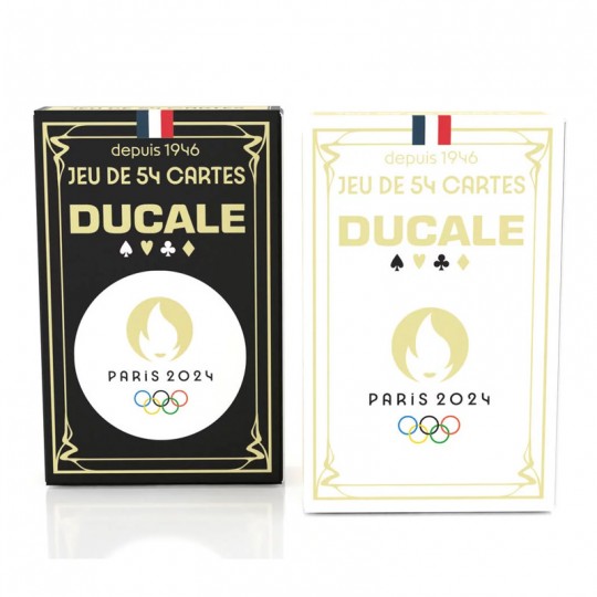 Jeu de 54 cartes JO Paris 2024 (eco format) - Ducale Ducale - 1