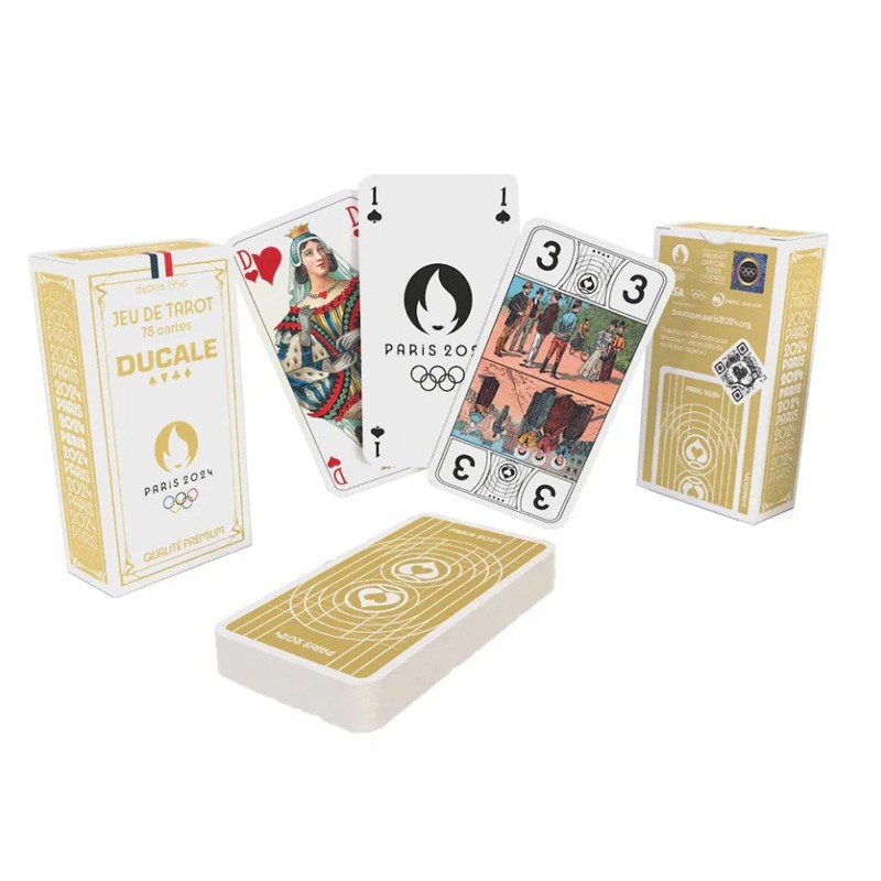 Jeu de Tarot JO Paris 2024 (eco format) - Ducale - Boutique BCD JEUX