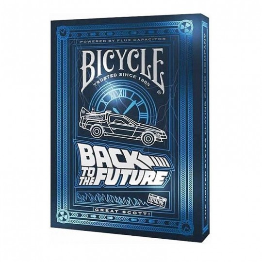 Jeu de 54 cartes Licence Retour vers le Futur - Bicycle Bicycle - 1