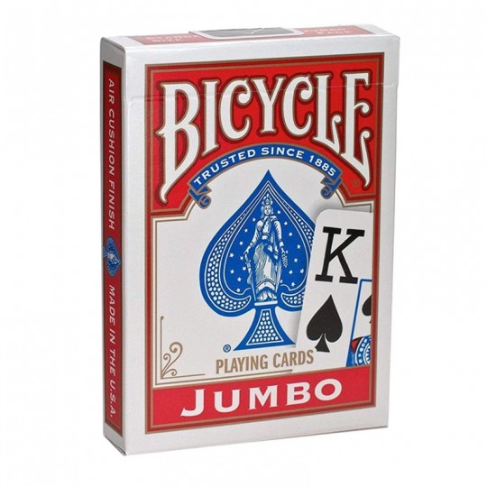 Jeu de 54 cartes Rider Back Jumbo Index - Bicycle Bicycle - 1