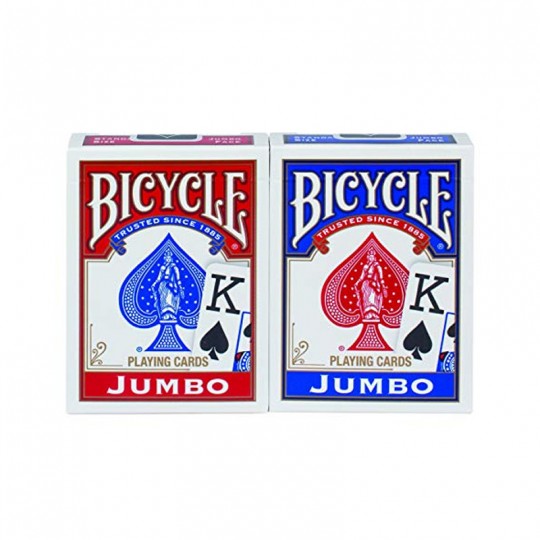 Jeu de 2 x 54 cartes Rider Back Jumbo Index - Bicycle Bicycle - 1