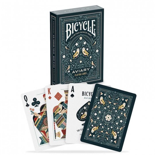 Jeu de 54 cartes Creatives Aviary - Bicycle Bicycle - 1