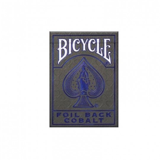 Jeu de 54 cartes Ultimates Mettaluxe blue - Bicycle Bicycle - 1