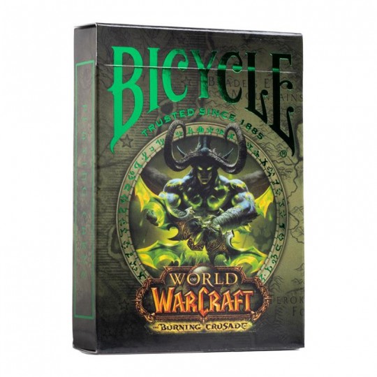 Jeu de 54 cartes Ultimates World of Warcraft Burning Crusade - Bicycle Bicycle - 1