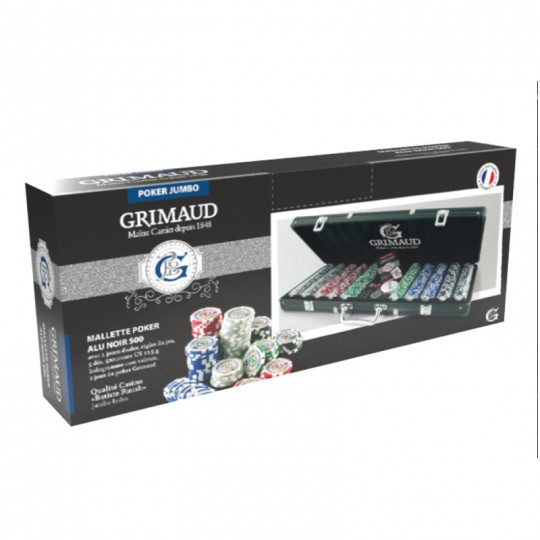 Mallette Poker Premium 500 jetons - Grimaud Grimaud - 2