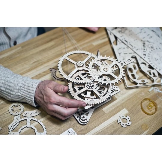 Horloge-Aéro Ugears - Puzzle 3D en bois UGEARS - 4