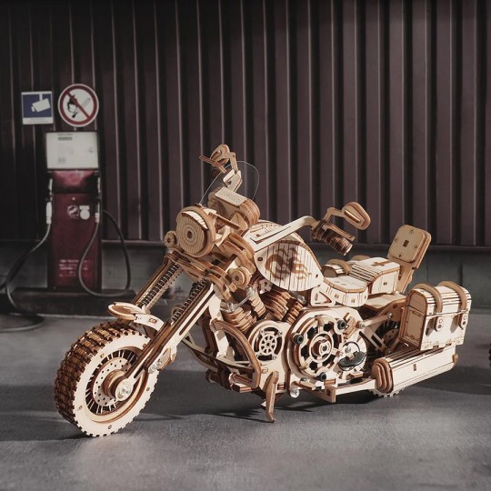 Cruiser Moto - Puzzle en Bois 3D Rokr Rokr - 2