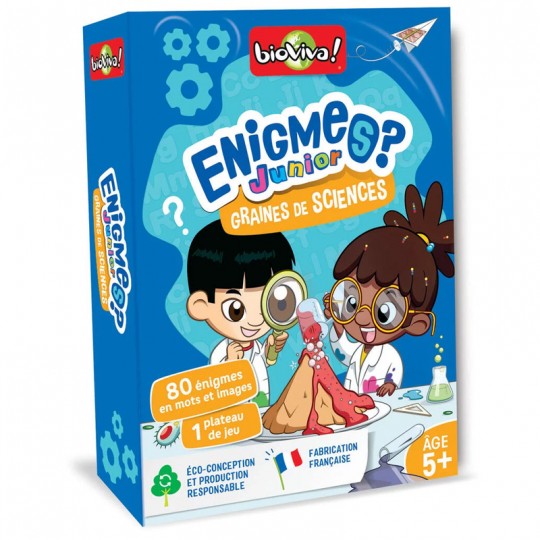 Enigmes Junior - Graines de Sciences Bioviva Editions - 1