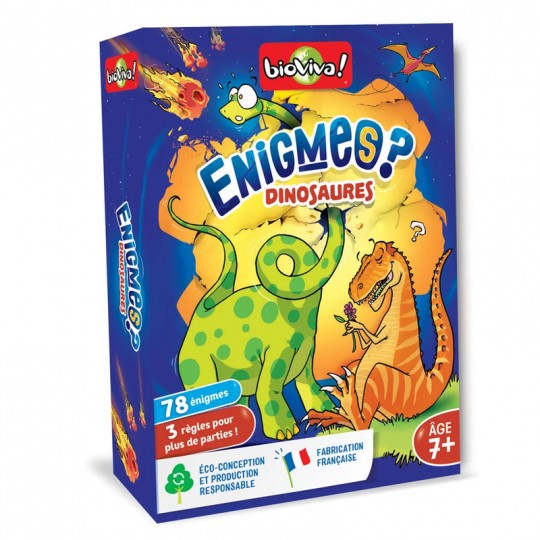 Enigmes - Dinosaures Bioviva Editions - 1