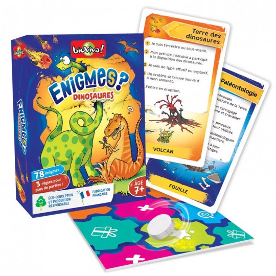 Enigmes - Dinosaures Bioviva Editions - 2