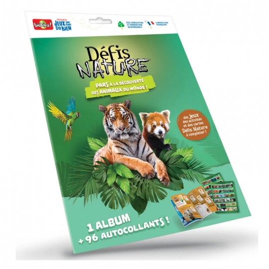 Pack album Défis Nature - Les Animaux du Monde Bioviva Editions - 1