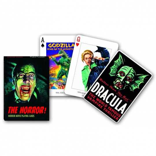 Jeu de 55 cartes Horror Movies - Piatnik Piatnik - 1