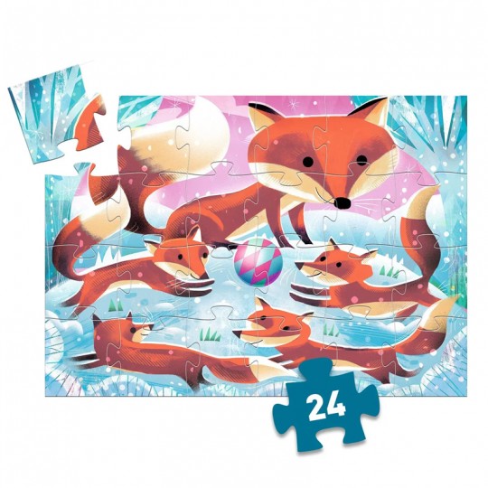 Puzzle 24 pcs Ginger petit renard - Djeco Djeco - 2