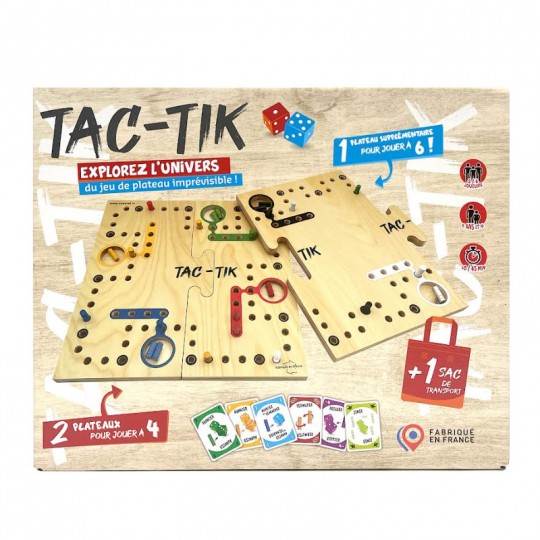 Jeu du Tac-Tik pour 2 à 6 joueurs Cadetel - 3