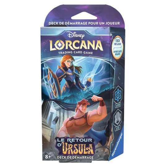 Disney Lorcana TCG - Chapitre 4 : Deck de démarrage Saphir - Acier (FR) Disney Lorcana TCG - 1