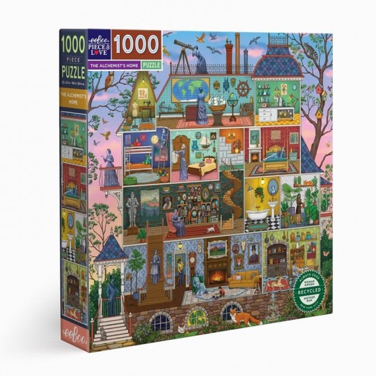 Puzzle 1000 pcs The Alchemist's Home - Eeboo Eeboo - 1