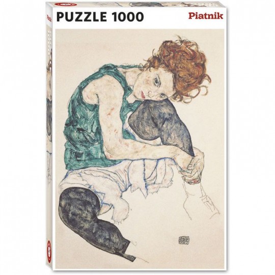Puzzle 1000 pcs Femmes, Edith Schiele - Piatnik Piatnik - 1
