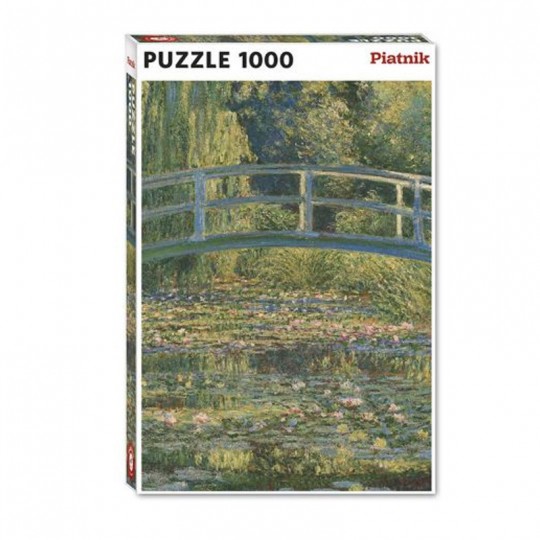 Puzzle 1000 pcs Le pont japonais, Claude Monet - Piatnik Piatnik - 1