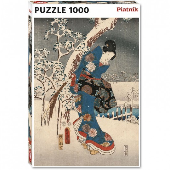 Puzzle 1000 pcs Conte de Genji, Utagawa Hiroshige - Piatnik Piatnik - 1