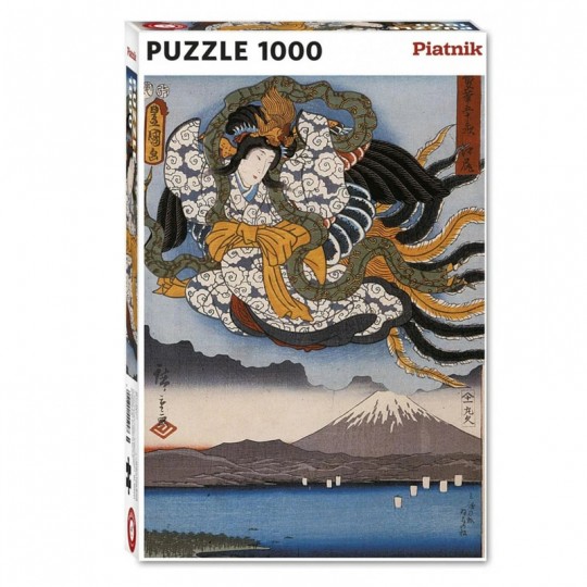 Puzzle 1000 pcs Hiroshige Amaterasu - Piatnik Piatnik - 1