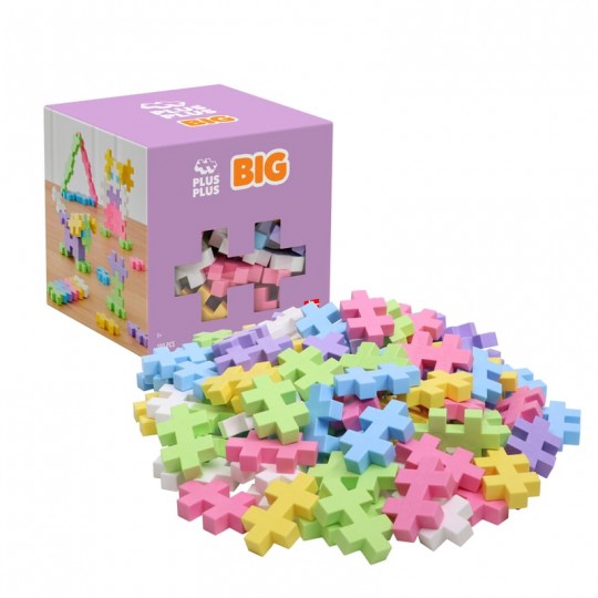 Recharge BIG Pastel 100 Pcs - Plus Plus Plus Plus - 1