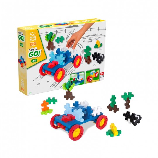 Make&GO! BIG Véhicules 46 Pcs - Plus Plus Plus Plus - 1