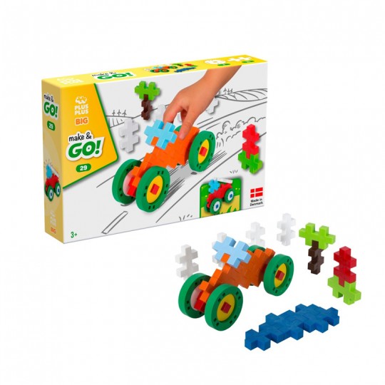 Make&GO! BIG Mini véhicules 29 Pcs - Plus Plus Plus Plus - 1