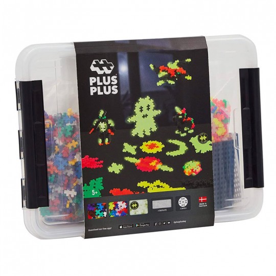 Coffret découverte phosphorescent 2000 Pcs - Plus Plus Plus Plus - 1