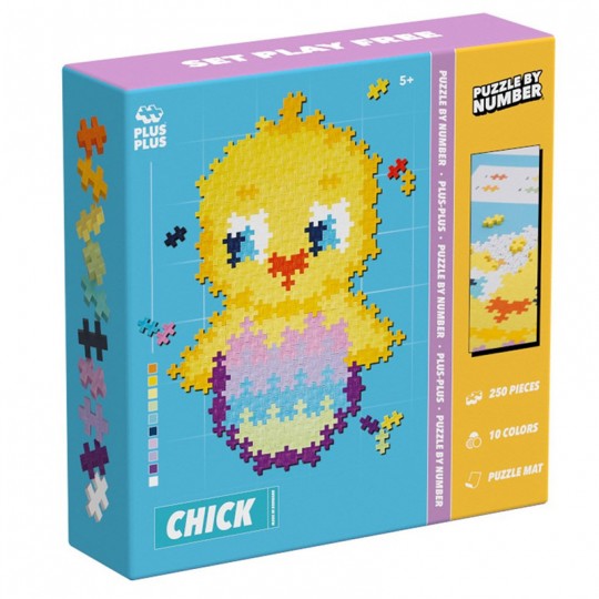 Puzzle Poussin 250 Pcs - Plus Plus Plus Plus - 1