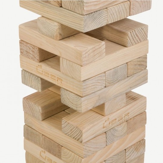 Jenga géant - taille : Large 120cm - Ubergames Uber Games - 2