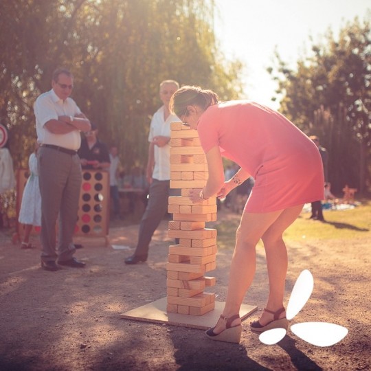 Jenga géant - taille : Géant 150cm - Ubergames Uber Games - 3