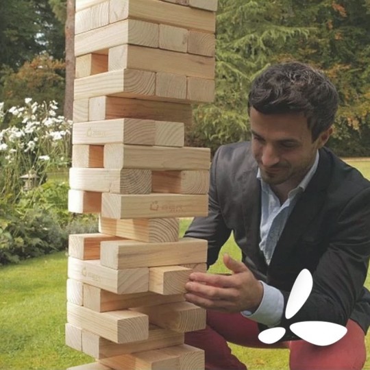 Jenga géant - taille : Géant 150cm - Ubergames Uber Games - 2