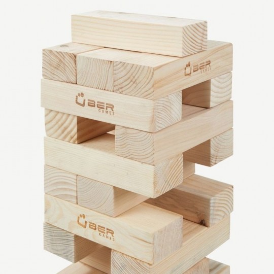 Jenga géant - taille : Géant 150cm - Ubergames Uber Games - 4