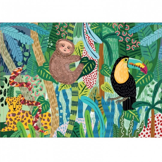 Puzzle 36 pcs Animaux d'Amérique du Sud - Calypto Calypto - 3