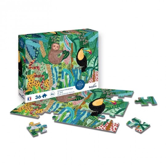 Puzzle 36 pcs Animaux d'Amérique du Sud - Calypto Calypto - 4