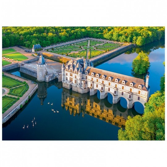 Puzzle 1000 pcs Château de Chenonceau, Touraine - Calypto Calypto - 4