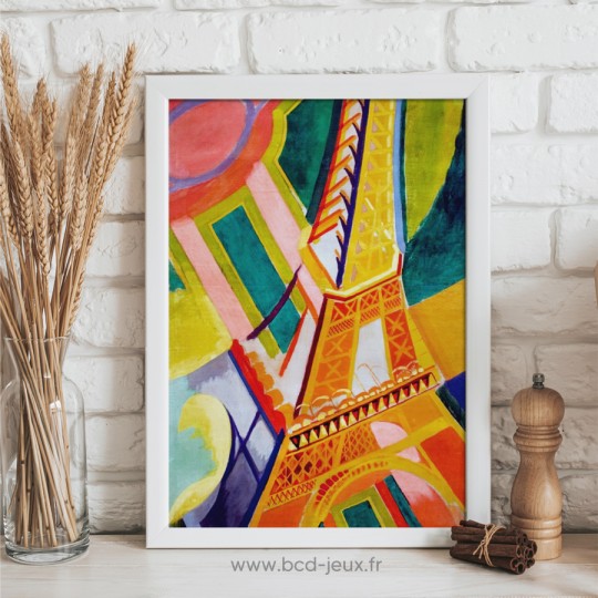 Puzzle 500 pcs Tour Eiffel, Robert Delaunay - Calypto Calypto - 2