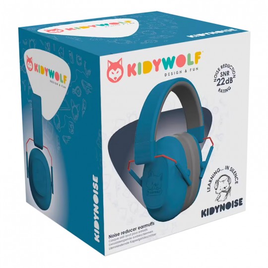 KIDYNOISE Casque anti bruit bleu - Kidywolf Kidywolf - 5