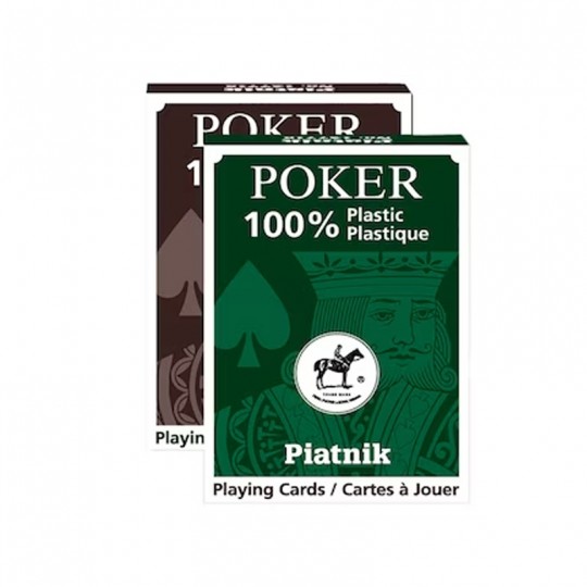 Jeu de 55 cartes de Poker Plastic - Piatnik Piatnik - 3