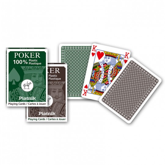 Jeu de 55 cartes de Poker Plastic - Piatnik Piatnik - 2