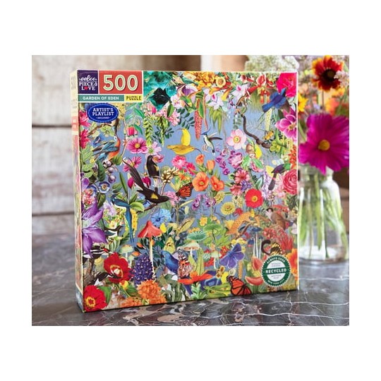 Puzzle 500 pcs Garden of eden - Eeboo Eeboo - 2