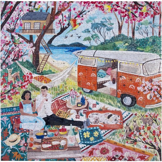 Puzzle 1000 pcs Camper Life - Eeboo Eeboo - 3